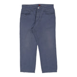 Vintage blue Carrera Trousers - mens 34" waist