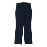 Vintage navy Sasch Trousers - womens 30" waist