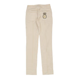 Vintage beige Just Cavalli Trousers - womens 29" waist