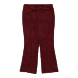 Vintage red Nice & Chic Cord Trousers - womens 36" waist