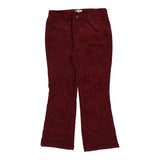 Vintage red Nice & Chic Cord Trousers - womens 36" waist