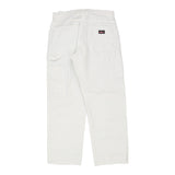 Vintage white Dickies Carpenter Trousers - mens 32" waist