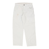 Vintage white Dickies Carpenter Trousers - mens 32" waist