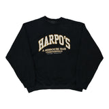 Harpo's Missouri Bar Fruit Of The Loom Sweatshirt - XL Black Cotton Blend