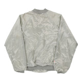 Vintage grey Made in USA The Flying Five Hartwell Varsity Jacket - mens medium