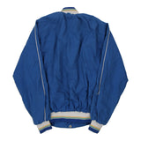 Sears Varsity Jacket - Small Blue Nylon Blend