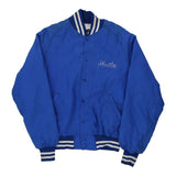 American Gold Wing Association Don Alleson Athletic Varsity Jacket - Large Blue Nylon Blend