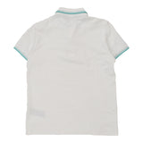 Vintage white Kappa Polo Shirt - mens medium