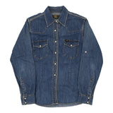Vintage blue Lee Denim Shirt - womens medium