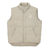 Vintage beige Lee Gilet - mens x-large
