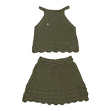 Vintage khaki Unbranded Co-Ord - womens x-small