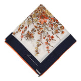 Vintage navy Disegno Esclusivo Scarf - womens no size