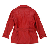 Vintage red Unbranded Leather Jacket - womens large
