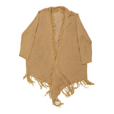 Vintage beige Unbranded Cardigan - womens large