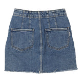Vintage blue Bershka Denim Skirt - womens 24" waist