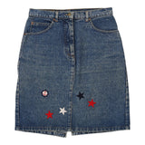Vintage blue Americanino Denim Skirt - womens 29" waist