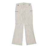 Vintage white Guess Trousers - womens 30" waist