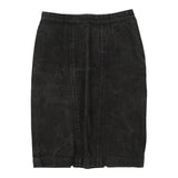 Vintage black Unbranded Denim Skirt - womens 24" waist