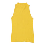 Vintage yellow Benetton Top - womens medium