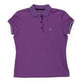 Vintage purple Champion Polo Shirt - womens medium