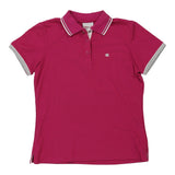 Vintage pink Age 13-14 Champion Polo Shirt - girls x-large