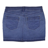 Vintage blue Edc Denim Skirt - womens 32" waist