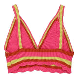 Vintage pink Unbranded Crochet Top - womens x-small