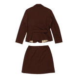 Vintage brown Dolce & Gabbana Full Suit - womens small