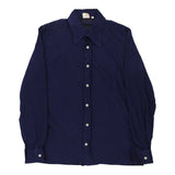 Vintage navy 1970's Montefibre Shirt - womens medium