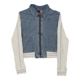 Vintage blue Y2K Apocalypse Denim Jacket - womens large