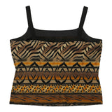 Vintage brown Y2K Unbranded Cami Top - womens medium
