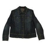 Vintage dark wash Y2K For Me Denim Jacket - womens medium