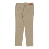 Burberry Brit Trousers - 30W UK 8 Beige Cotton