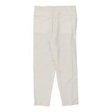 Vintage white Dolce & Gabbana Trousers - womens 33" waist