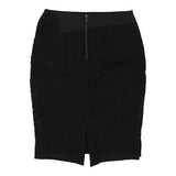 Vintage black Edith Heim Mini Skirt - womens medium