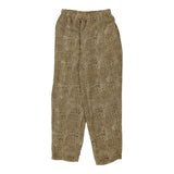 Vintage green Etienne De Gresy Trousers - womens medium