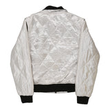 Vintage white Unbranded Bomber Jacket - womens medium