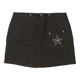 Vintage dark wash Mondadori Denim Skirt - womens 28" waist