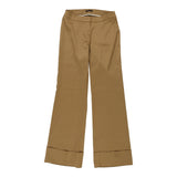 Vintage beige Sisley Trousers - womens 28" waist