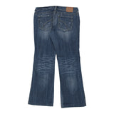 Amethyst Jeans - 34W UK 12 Blue Cotton