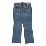 Silver Jeans - 34W UK 12 Blue Cotton