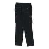 Forex Cargo Trousers - 32W 31L Black Cotton