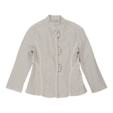 Emporio Armani Jacket - Small Beige Linen Blend