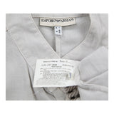 Emporio Armani Jacket - Small Beige Linen Blend