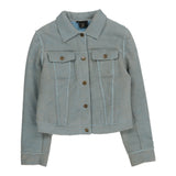 Just Cavalli Jacket - XS Blue Cotton
