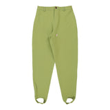 Brugi Trousers - 32W UK 14 Green Cotton