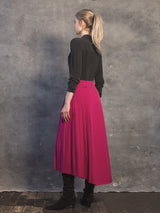 MINARET | Pleated Midi Skirt