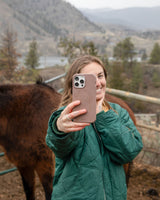 Chocolate Brown Desert Run iPhone Air Case