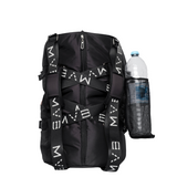 Sports Vegan Backpack black - Made with ocean plastic