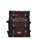 Xplorer Vegan Backpack for travel dark brown